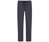 Mey Pyjama-Hose Tie Minimal mit floralem print
