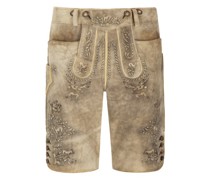 Falkenstein Lederhose aus Hirschleder  Hell
