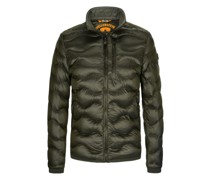Gesteppte Funktionsjacke  Oliv