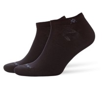 Burlington 2er Pack Sneaker-Socken in Feinripp-Qualität