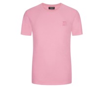 Dondup T-Shirt mit Monogramm-Stickerei