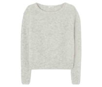 AMERICAN VINTAGE Pullover ZABIDOO mit Mohair in Gris Claire Chine /Grau