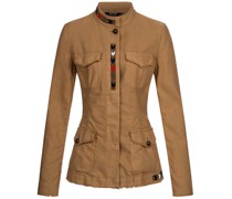 Jacke mit Perlen-Applikationen