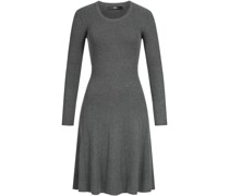 STEFFEN SCHRAUT Kleid aus Rippstrick in Grey /Grau