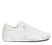 PHILIPPE MODEL Sneaker PRSX aus Leder in Basic Blanc /Weiß
