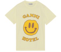 T-Shirt mit Smiley aus Bio-Baumwolle