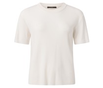 WINDSOR Strickshirt aus Wolle in Open White /Weiß