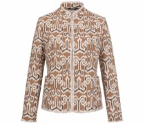 Blazer mit Seide