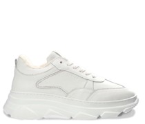 COPENHAGEN Chunky-Sneaker CPH60 aus Glattleder mit Plateausohle in White /Weiß