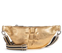 GABRIELE FRANTZEN Hüft-Tasche HASHTAG GOLD aus Leder in Gold /Gold