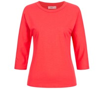 CLOSED T-Shirt aus Baumwolle in Geranium /Rot