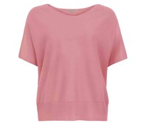 DRYKORN Feinstrick-Shirt SOMELI aus Baumwolle in Red 5703 und /Rosa