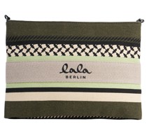 LALA BERLIN Tasche Crossbody MADINA in Multicolor Avocadoo /MehrfarbigBeigeGrün