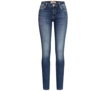 MOS MOSH Skinny Jeans JADE COSY 5-Pocket-Style in Blue /Blau