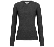 ROSEMUNDE Strickpullover LAICA mit Kaschmir in Dark Grey Melange Onlineshop /Grau