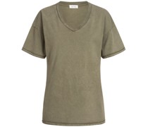 AMERICAN VINTAGE T-Shirt FUZYCITY aus Baumwolle in Kaki Vintage /Grün