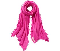 PURSCHOEN Schal aus reinem Kaschmir in Pink /Pink