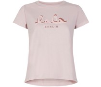 LALA BERLIN Shirt CARA LALA 3D in Powder Blush /Rosa