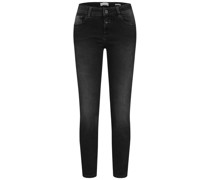CLOSED 7/8-Jeans BAKER SLIM FIT MID WAIST in Dark Grey /Grau