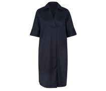 Hemdblusenkleid mit Baumwolle