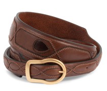 DOROTHEE SCHUMACHER Ledergürtel WESTERN EDGINESS in Brown Mix bei/Braun