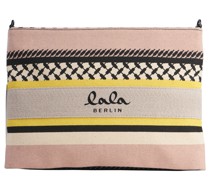 LALA BERLIN Tasche Crossbody MADINA in Multicolor Mango /MehrfarbigRosaBeigeGelb