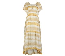 LALA BERLIN Kleid DAUPHINE aus Viskose mit Allover-Print in Prisma bei/Gelb