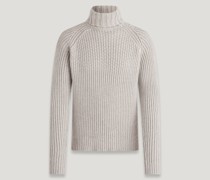 Marine Rollkragenpullover für Herren Alpaca Wool Blend