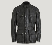 Trialmaster Panther Jacke Hand Waxed Leather