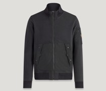 Hudson Sweatshirt Mit Durchgehendem Reißverschluss für Herren Cotton Fleece  S