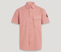 Scale Kurzarmhemd für Herren Garment Dye Cotton  L