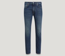 Longton Slim Jeans für Herren Vintage Stonewashed Denim  W38L32