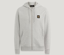 Hoodie Mit Durchgehendem Reißverschluss M