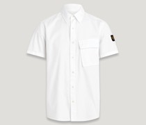 Scale Kurzarmhemd für Herren Garment Dye Cotton  M
