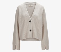 Cashmere-Strickjacke