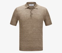 Leinen-Poloshirt
