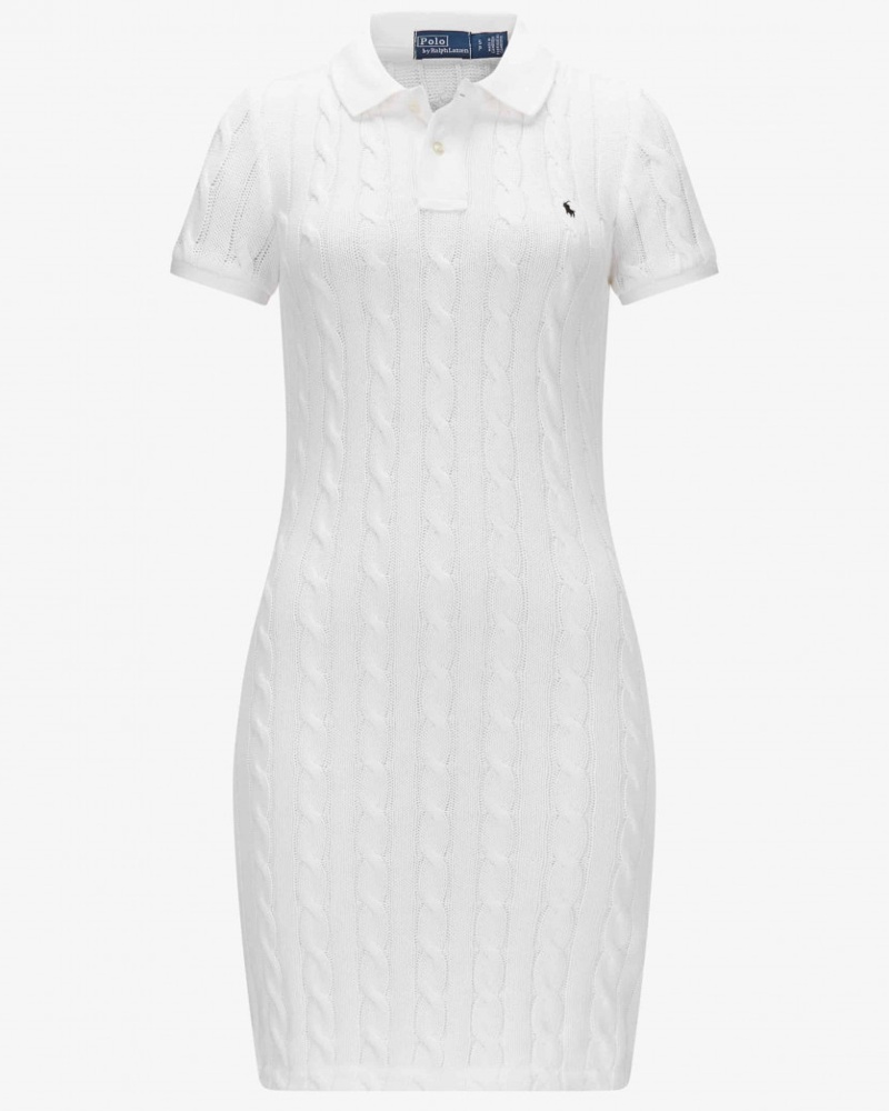 Ralph Lauren Damen Polo-Strickkleid