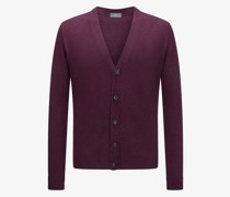 Cashmere-Strickjacke