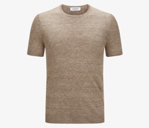 Leinen-Strickshirt