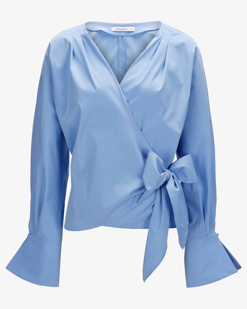 Soluzione Damen Wickelbluse