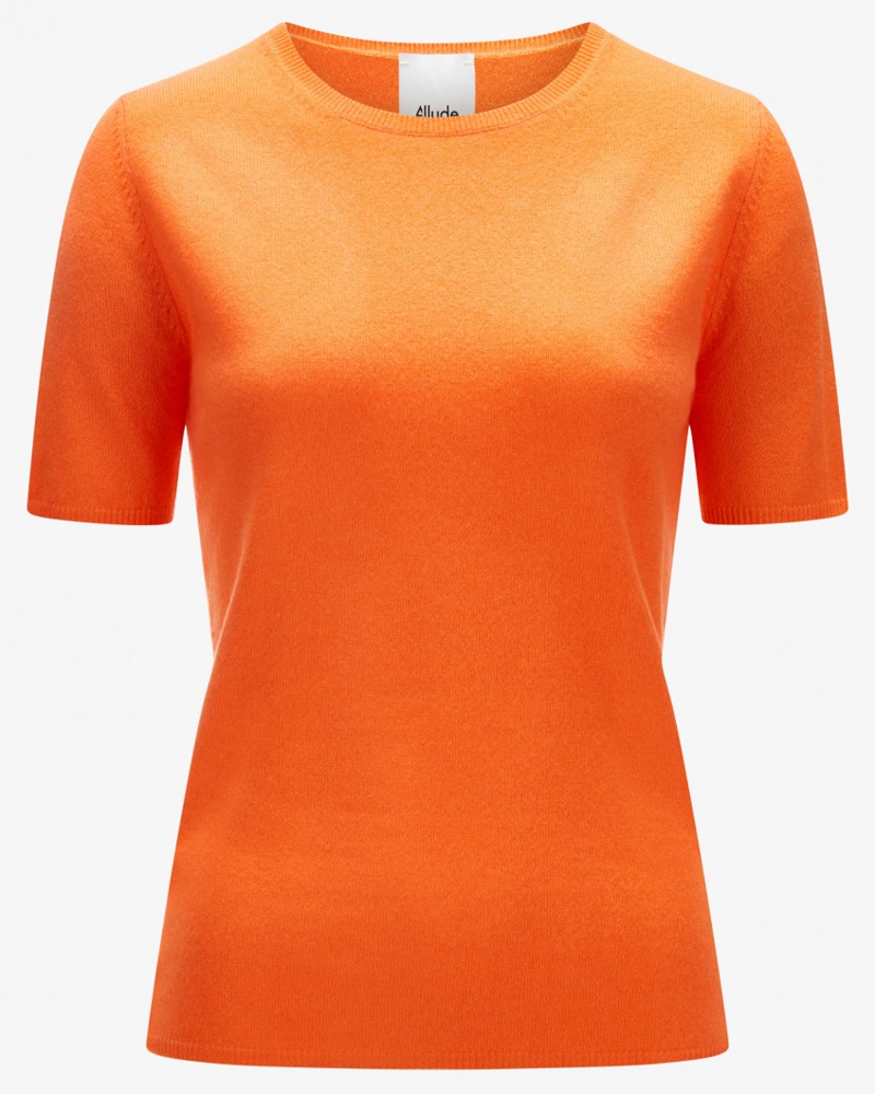 ALLUDE Damen Cashmere-Strickshirt