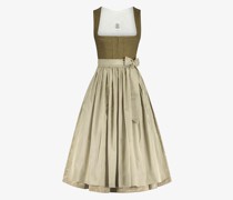 Lysandra Dirndl lang mit Seidenschürze