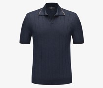 Seiden-Polo-Shirt