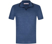Leinen-Polo-Shirt