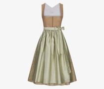 Seidendirndl lang mit Seidenschürze