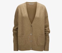 Cashmere-Strickjacke
