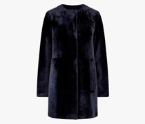 Wende-Lammfelljacke