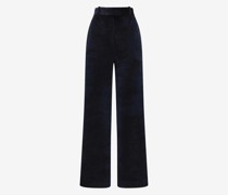 Samt-Hose