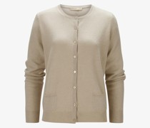 Cashmere-Strickjacke