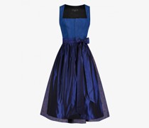 Panama Dirndl kurz mit Seidenschürze